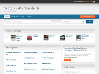 Waterclassifieds.com Market Place For Boats